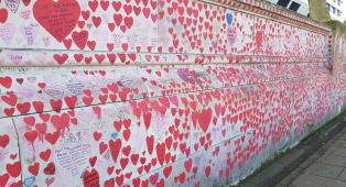 Covid Memorial Wall Will Be Preserved